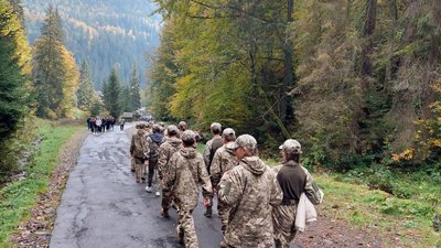 У селі Колочава провели вишкільний табір "Закарпатські вовкулаки" до Дня УПА У селі Колочава провели вишкільний табір "Закарпатські вовкулаки" до Дня УПА