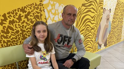 Батько з донькою Софією