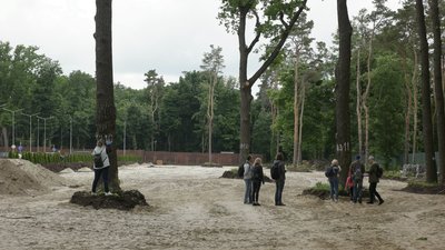 Будівництво паркінгу у парку Горького у Харкові: як Будівництво паркінгу у парку Горького у Харкові: як