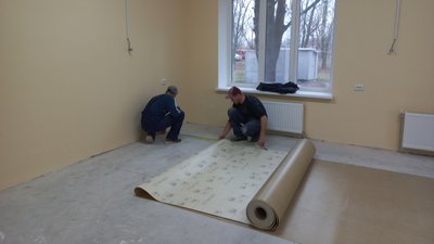 У Глобинській лікарні на Полтавщині облаштовують відділення для реабілітації хворих і поранених У Глобинській лікарні на Полтавщині облаштовують відділення для реабілітації хворих і поранених