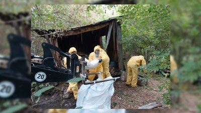 Знешкодили 7 тонн у двох селах: на Чернігівщині розпочали утилізацію безхазяйних пестицидів