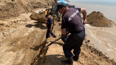 У Тузлівській ОТГ назвали ймовірну причину зсуву ґрунту на Одещині