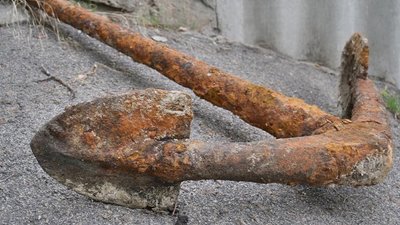 На Хортиці знайшли старовинний якір 18 століття