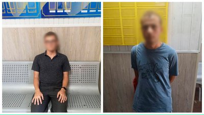 У Запоріжжі правоохоронці затримали двох молодиків, яких підозрюють в коригуванні вогню окупантів