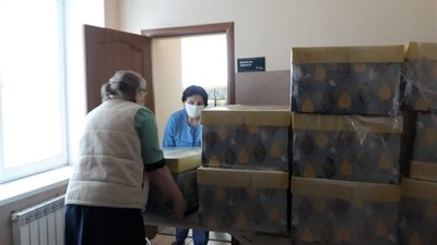 Кіровоградська область отримала першу у цьому році партію пакунків малюків