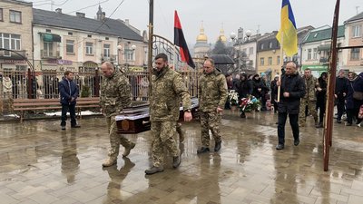 На Тернопільщині попрощалися із загиблим військовослужбовцем Миколою Шульковським
