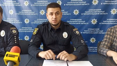 Начальник управління патрульної поліції в Тернопільській області Начальник управління патрульної поліції в Тернопільській області