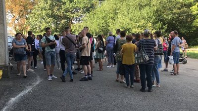 У Франківську відкрили гуманітарний хаб для переселенців з Луганщини