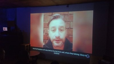 "Ми з України". У Вінниці показали фільм про діяльність митців під час війни "Ми з України". У Вінниці показали фільм про діяльність митців під час війни