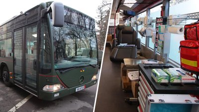 Створили німецькі інженери: зі Львівщини військовим передали мобільний шпиталь