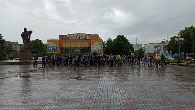 Дощовий Велодень – 2021 у Рівному. Як це проходить Дощовий Велодень – 2021 у Рівному. Як це проходить