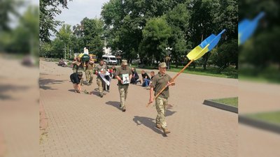 Прощання з Артемом Харченком у Чернігові Прощання з Артемом Харченком у Чернігові