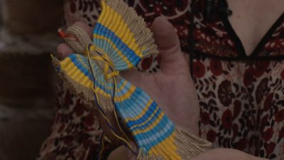Пташка, зроблена для благодійного ярмарку на допомогу ЗСУ Пташка, зроблена для благодійного ярмарку на допомогу ЗСУ