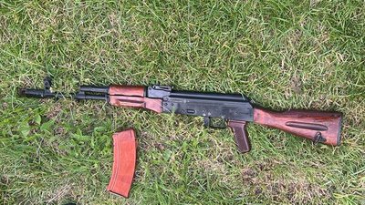 Вилучений в організатора та спільника зі збуту зброї автомат Вилучений в організатора та спільника зі збуту зброї автомат