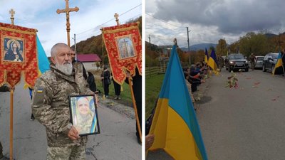 На Закарпатті попрощалися із полеглим захисником Іваном Щербеєм