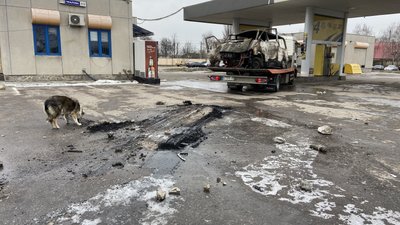 Пожежа на АЗС у Кременчуці: що відомо Пожежа на АЗС у Кременчуці: що відомо