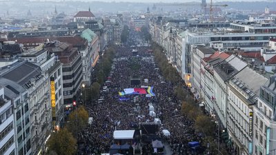 "Чехія проти страху": у Празі відбулася акція на підтримку України "Чехія проти страху": у Празі відбулася акція на підтримку України