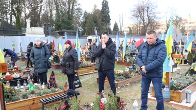 У Львові 31 грудня помолилися за загиблих захисників України