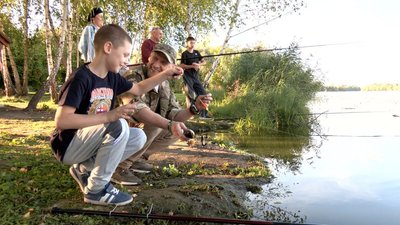 Риболовля для дітей загиблих військових