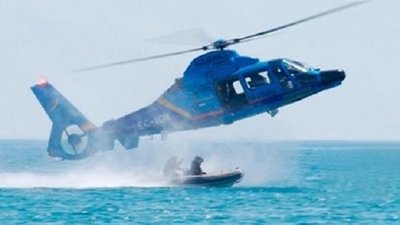 В Іспанії гелікоптер з митниками впав у море під час погоні за наркоторговцями