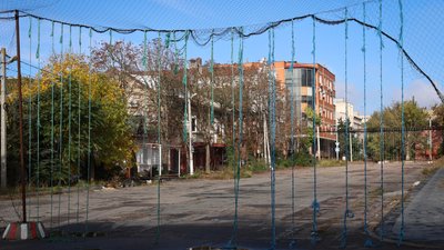 Херсон, антидронова сітка, вулиця