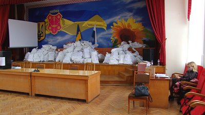 Мішки з бюлетенями Мішки з бюлетенями