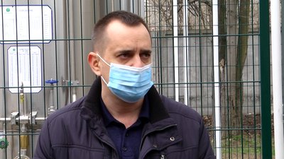 У Житомирі у лікарні №1 встановили 2-тонний резервуар для рідкого кисню У Житомирі у лікарні №1 встановили 2-тонний резервуар для рідкого кисню