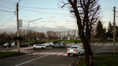 У Черкасах перенесли пішохідний перехід навпроти Долини троянд