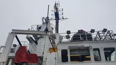 Криголам "Ноосфера" вирушив у свій перший рейс з Одеси