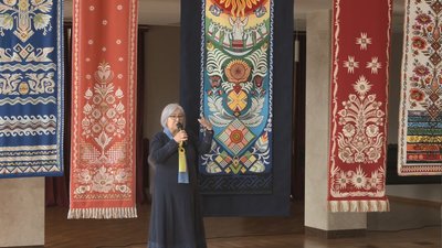 Рушник в ім'я перемоги: черкаська майстриня представила новий проєкт