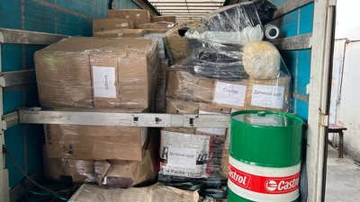 Гуманітарну допомогу з Португалії привезли на Закарпаття Гуманітарну допомогу з Португалії привезли на Закарпаття