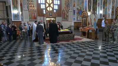 Загинув на першій лінії фронту: у Рівному попрощались з військовим Василем Лісовським Загинув на першій лінії фронту: у Рівному попрощались з військовим Василем Лісовським