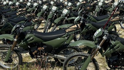 119 мотоциклів зі Львівщини передали на потреби Сил оборони