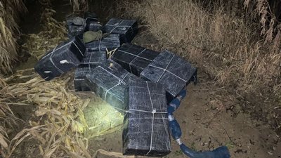 17 ящиків сигарет виявили прикордонники неподалік кордону з Угорщиною 17 ящиків сигарет виявили прикордонники неподалік кордону з Угорщиною