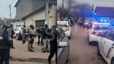 В Одесі копи прийшли з обшуками до фігуранта справи про шахрайство: він почав стріляти