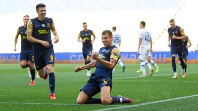 "Дніпро-1" розгромив "Динамо" в матчі УПЛ та завдав киянам найбільшої поразки в історії чемпіонатів України