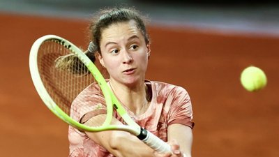 Вероніка Подрез на турнірі WTA 250 в Руані