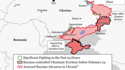 Російські війська залишаються на паузі на фронті в Україні — ISW