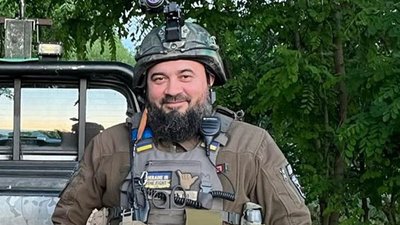 Військовий 128-ї бригади на позивний "Мадяр"
