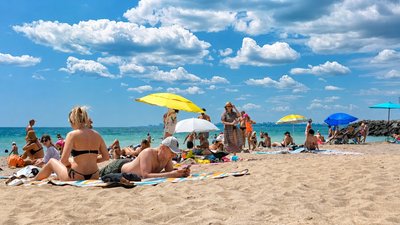 Пляж Фонтанки біля Одеси
