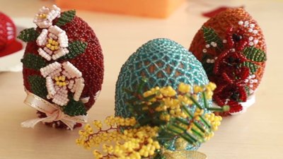 У Тернополі діти та молодь виготовляли чохли для великодніх яєць