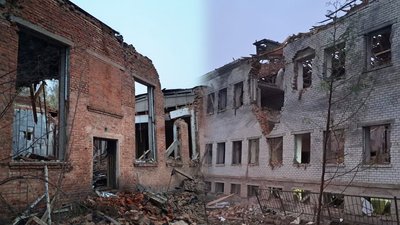 Масована атака на Семенівку на Чернігівщині: пошкоджені жилий будинок, школа