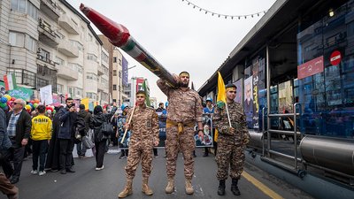 Військовослужбовці Корпусу вартових ісламської революції (КВІР)
