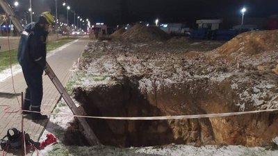 Євпаторія, траншея