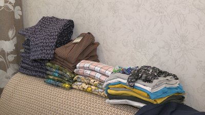 "Йому б це сподобалось": харків’янка, яка втратила чоловіка під Бахмутом, шиє одяг для поранених "Йому б це сподобалось": харків’янка, яка втратила чоловіка під Бахмутом, шиє одяг для поранених