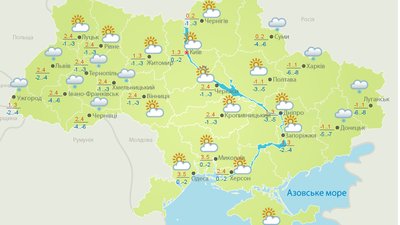 Вихідними у Полтаві прогнозують сніг