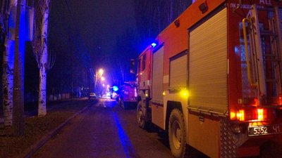 Після вибухів у Миколаєві в одному з районів міста сталася пожежа — міський голова