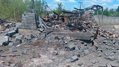 Наслідки обстрілу Слов'янська 17 липня