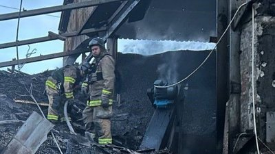 Пожежі через обстріли РФ на Запоріжжі