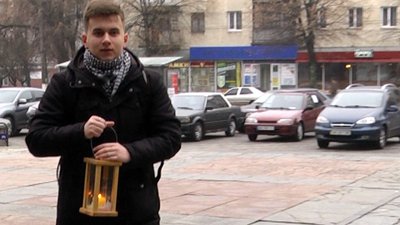 До Житомира прибув Вифлеємський вогонь миру